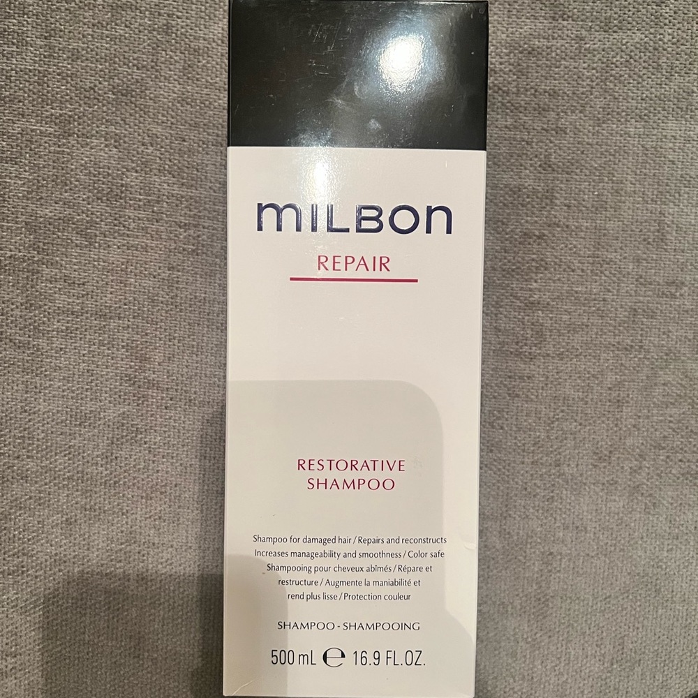 Milbon restorative shampoo large 16.9 fl. oz.